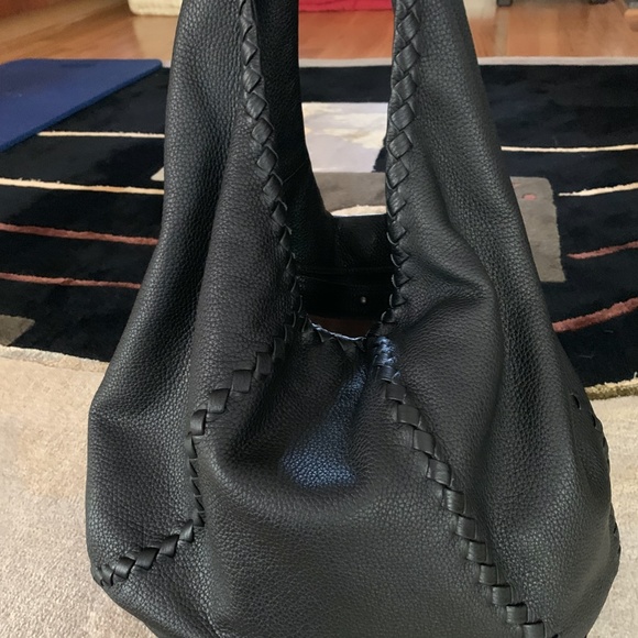 bottega veneta medium deerskin leather hobo bag